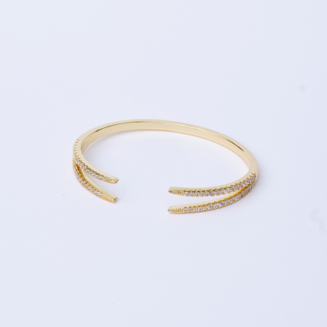 14654 Sparkle Open Bangle 